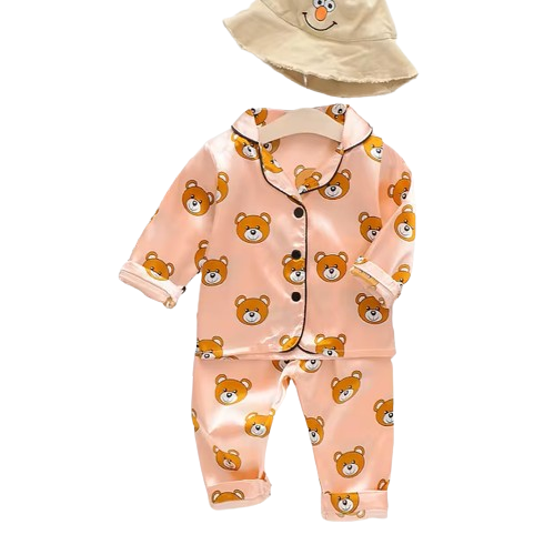 The Aziel - Baby Unisex Print Pajamas Set