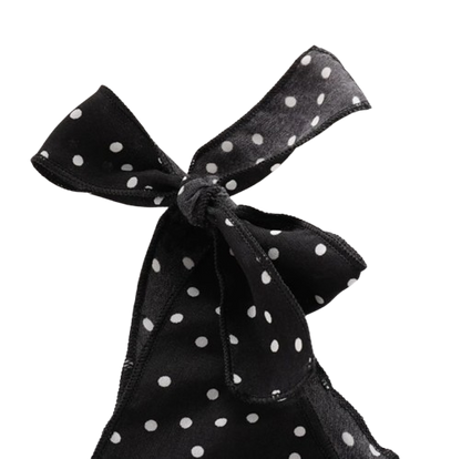 The Hazel - Baby Girl Polka Dot Sleeveless Button Dress