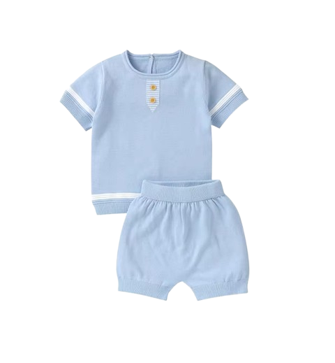 The Brandon - Baby Boy Casual Outerwear Tee Shirts + Shorts