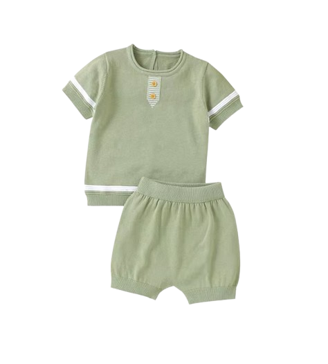 The Brandon - Baby Boy Casual Outerwear Tee Shirts + Shorts