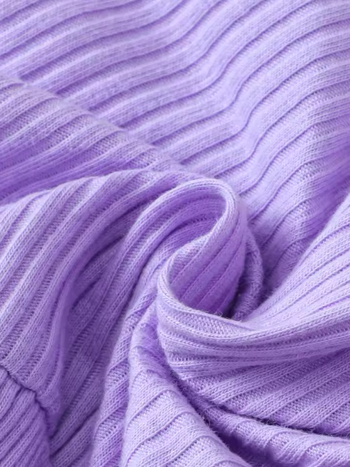 The Valerie - Baby Girl Purple Sleeveless Tops + Floral Print Shorts