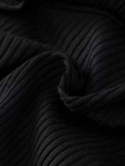 The Oaklynn - Baby Girl Black Sling Sleeveless Cotton Big Bow Dress