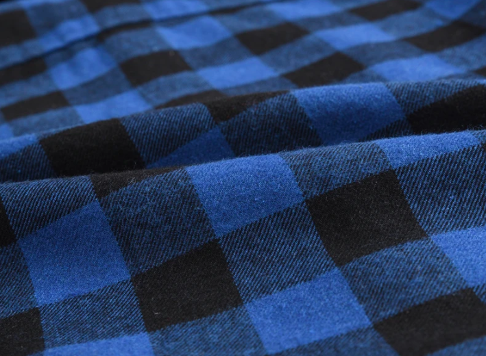 The Damon - Baby Boy Blue Medium Checkered New Western-Style Coats Long Sleeve