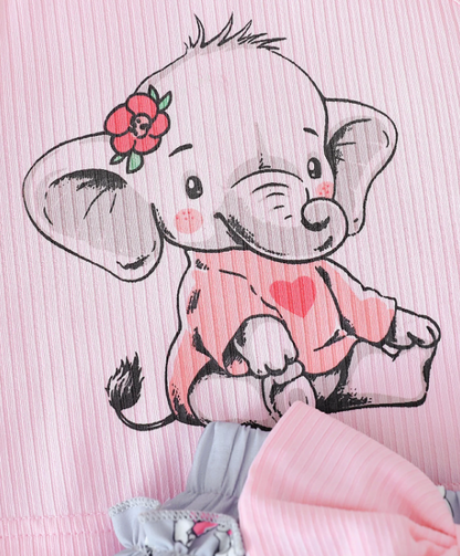 The Reyna - Baby Girl Bow Embroidered Net Dress Short Sleeve Summer Princess Wear