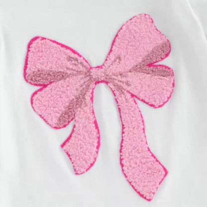 The Aliana - Baby Girl 3PCS Bow Embroidered Romper Shorts & Headband Outfit Set