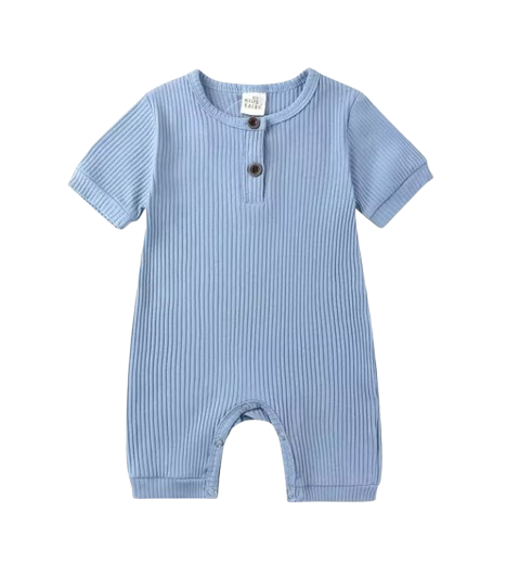 The Sammie - Solid Colour Baby Romper