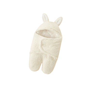 The Cameron - Soft Bunny Ears Swaddle Blankets (With Legs)