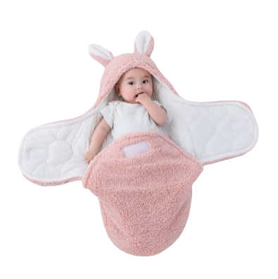 The Cameron - Soft Bunny Ears Swaddle Blankets (Without Legs)