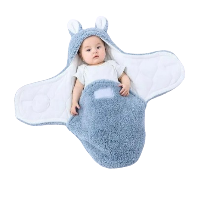 The Cameron - Soft Bunny Ears Swaddle Blankets (Without Legs)