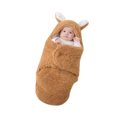 The Cameron - Soft Bunny Ears Swaddle Blankets (Without Legs)