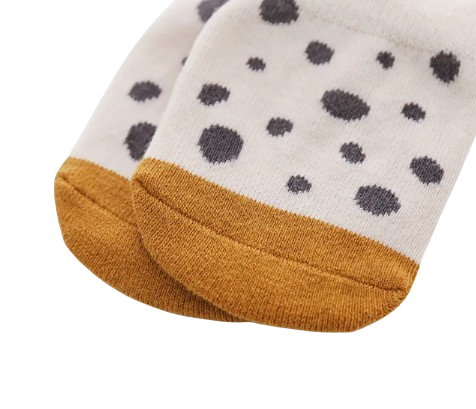 The Eli - Baby Unisex 5 Pairs Animal Print Anti-Slip Baby Socks