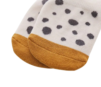 The Eli - Baby Unisex 5 Pairs Animal Print Anti-Slip Baby Socks