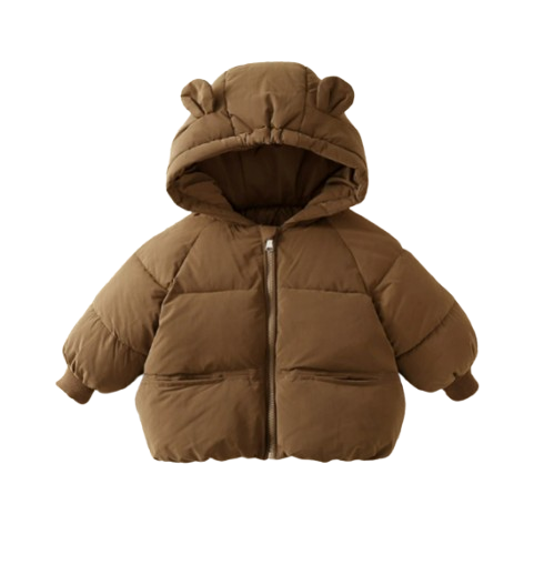The Hudson - Baby Winter Hooded Cotton Jacket Thick Plush Warm Coat Outerwear