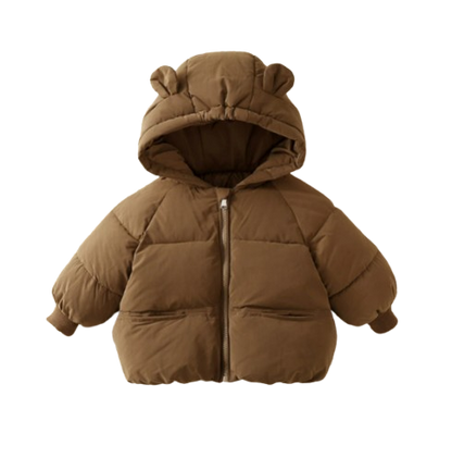 The Hudson - Baby Winter Hooded Cotton Jacket Thick Plush Warm Coat Outerwear