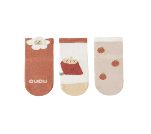 The Jace - Baby Unisex 3pairs Cute Cotton Socks