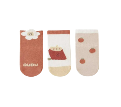 The Jace - Baby Unisex 3pairs Cute Cotton Socks