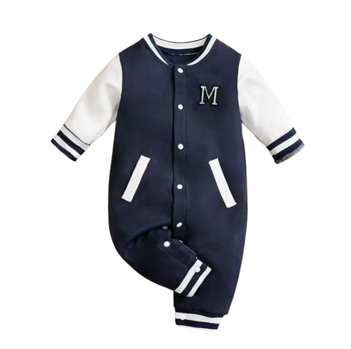 The Jeremiah - Baby Boy Cotton Baseball Suit