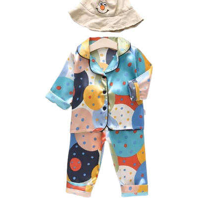 The Jodie - Baby Unisex Cute Print Pajamas Set - Colourful Print