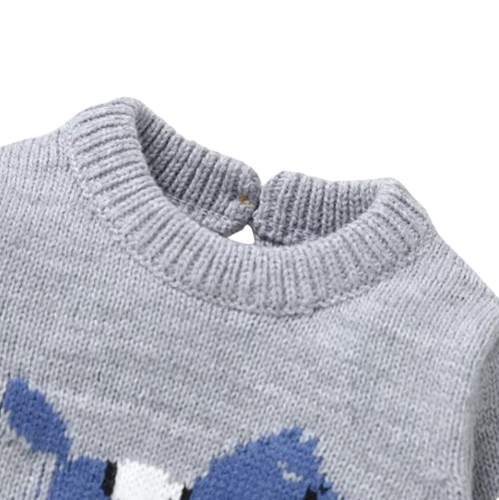 The Joel - Baby Boy Horse Knitted Full Sleeves Sweaters Jumpers + Pants