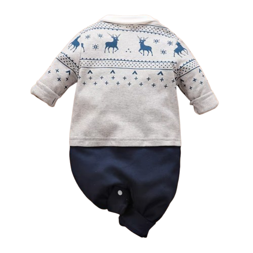 The Josh - Baby Boy Gentleman Bowtie Jumpsuit