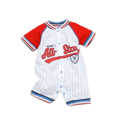 The Joshua - Baby Boy Overalls Sports Short Sleeve Cotton Rompers