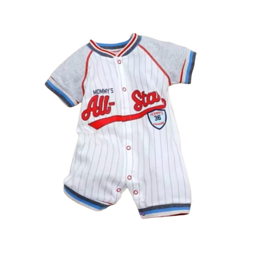 The Joshua - Baby Boy Overalls Sports Short Sleeve Cotton Rompers