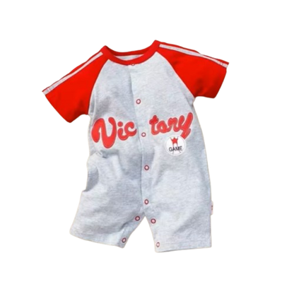 The Joshua - Baby Boy Overalls Sports Short Sleeve Cotton Rompers