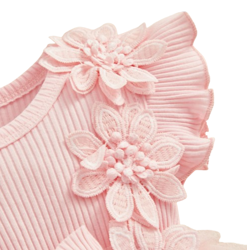 The Kamila - Baby Girl Ruffle Princess Dress