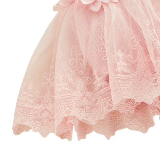 The Kamila - Baby Girl Ruffle Princess Dress