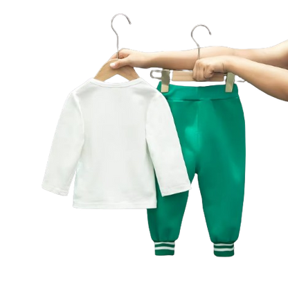 The Koen - Baby Boy  3pcs Set Baseball Coat + T-Shirt + Pants