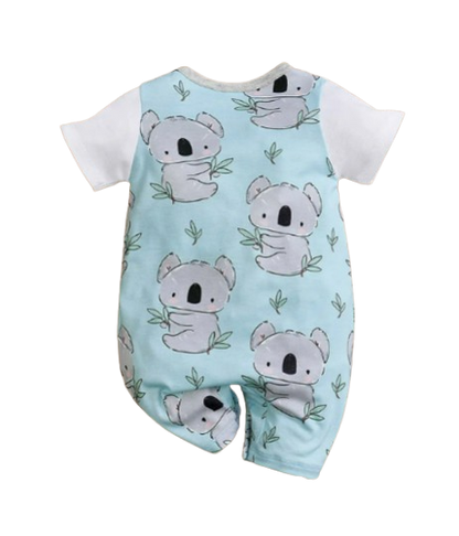 The Lincoln - Baby Unisex Koala Print Jumpsuits