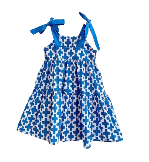 The Luna - Baby Girl Summer Suspender Sleeveless Dress