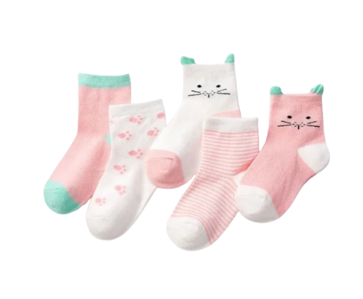 The Reese - Kids Pure Cotton Socks