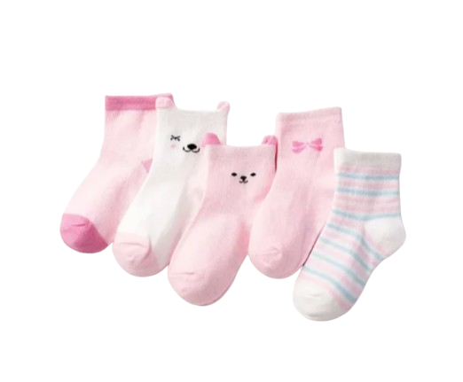 The Reese - Kids Pure Cotton Socks