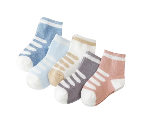 The Reese - Kids Pure Cotton Socks