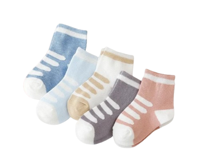 The Reese - Kids Pure Cotton Socks Assorted Colour