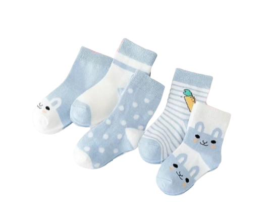 The Reese - Kids Pure Cotton Socks