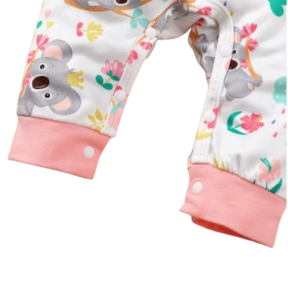 The Sage - Koala Romper + Headband