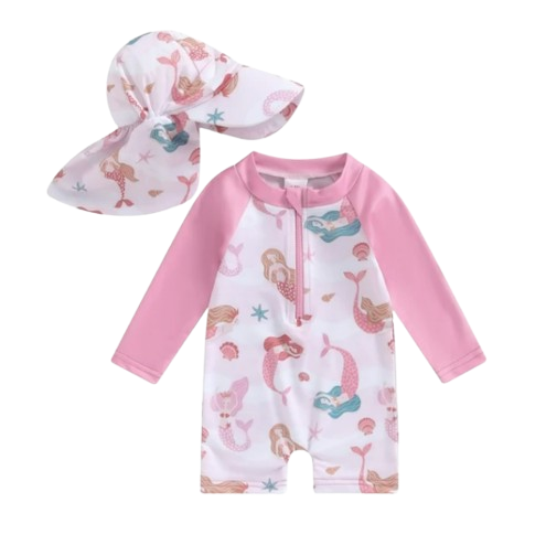 The Sam - Baby Girl Beach Swimwear