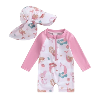 The Sam - Baby Girl Beach Swimwear