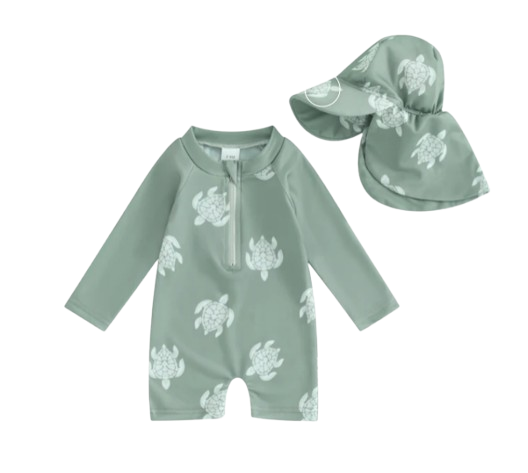 The Sam - Baby Girl Beach Swimwear