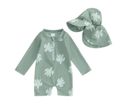 The Sam - Baby Girl Beach Swimwear