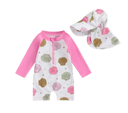 The Sam - Baby Girl Beach Swimwear