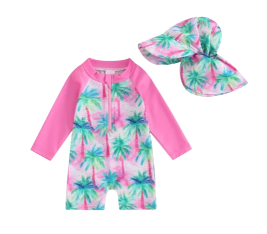 The Sam - Baby Girl Beach Swimwear