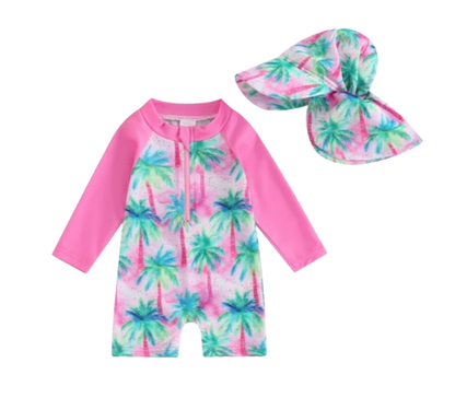 The Sam - Baby Girl Beach Swimwear