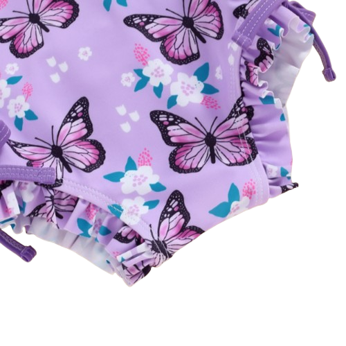 The Samara - Baby Girl Flower & Butterfly Print Bikini Swimsuits