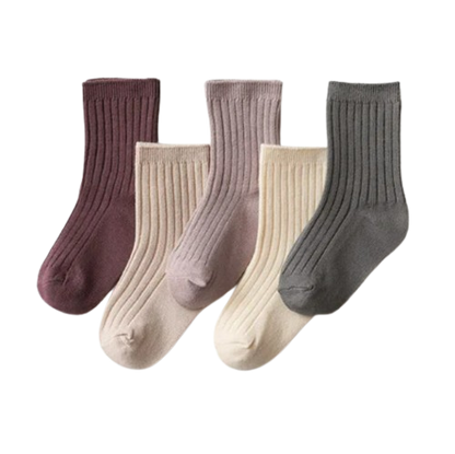 The Silas - Baby Unisex 5pairs Cotton Socks