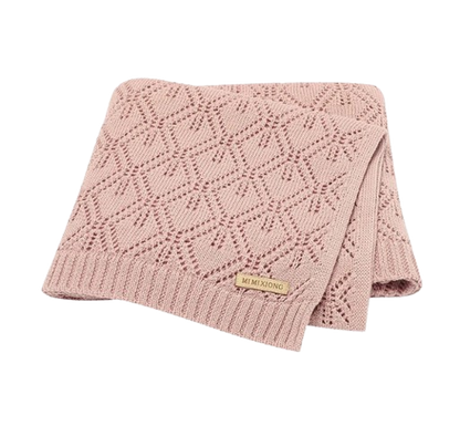The Tate - Baby Unisex 90*70cm Diamond Design Knitted Blankets