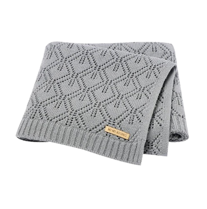 The Tate - Baby Unisex 90*70cm Diamond Design Knitted Blankets