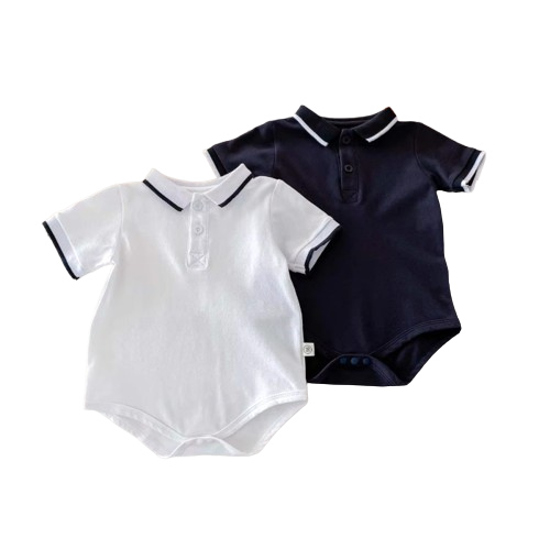 The Yael - Baby Boy Plain Colour Jumpsuits